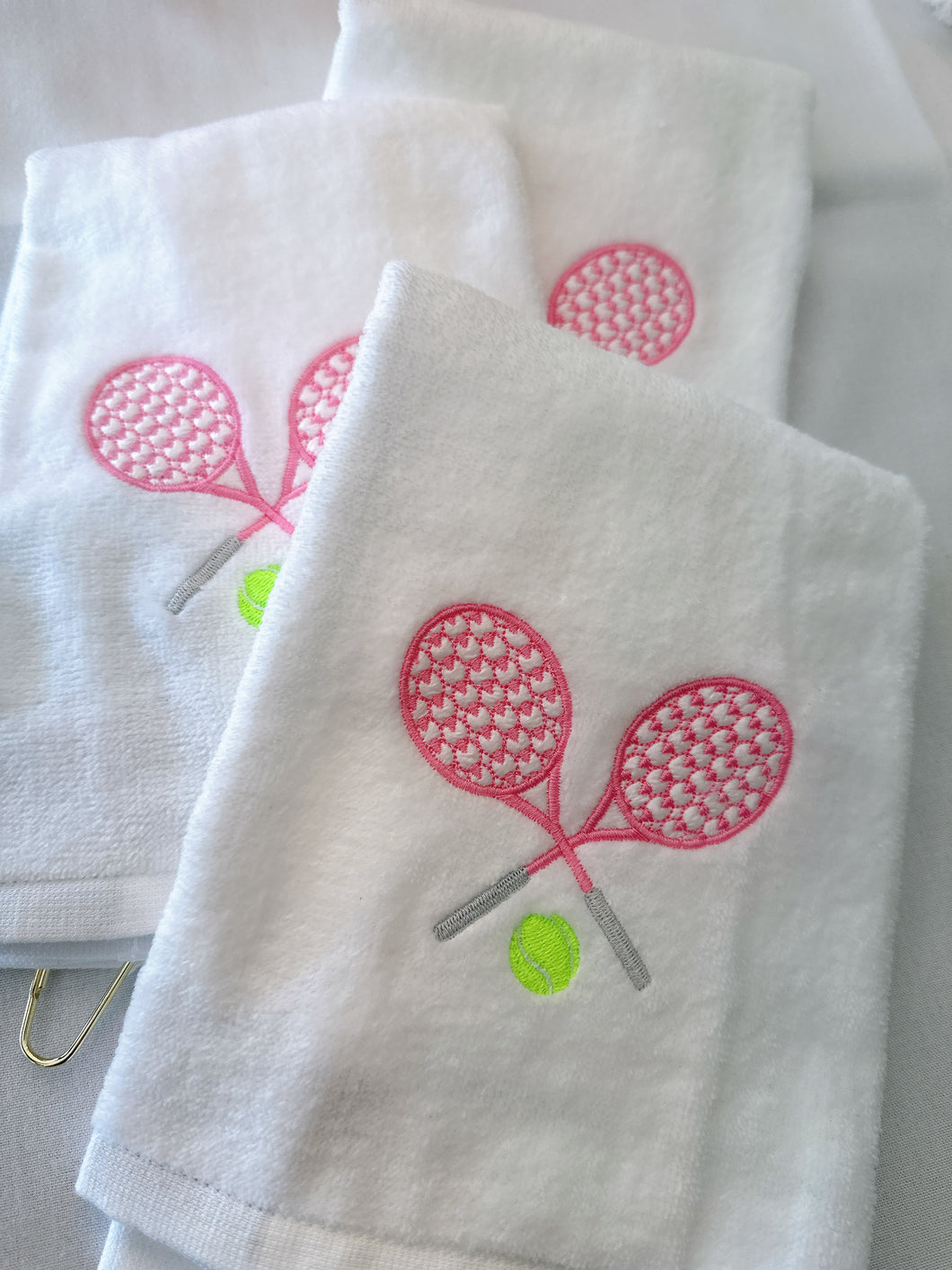 TENNIS RACKET TOWEL