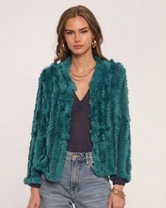 HEARTLOOM  ROSA RABBIT FUR JACKET