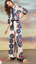 BOLD PRINTED WIDE LEG PANT SET