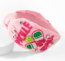 PICKLEBALL BEADED HEADBAND